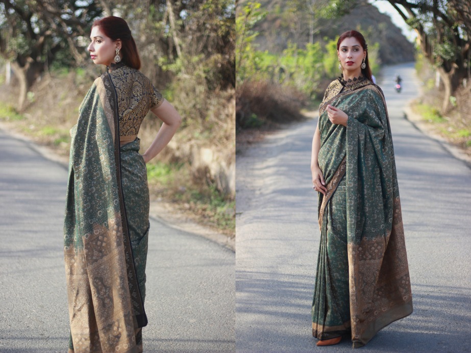 Designer saree blouses online shopping (2)