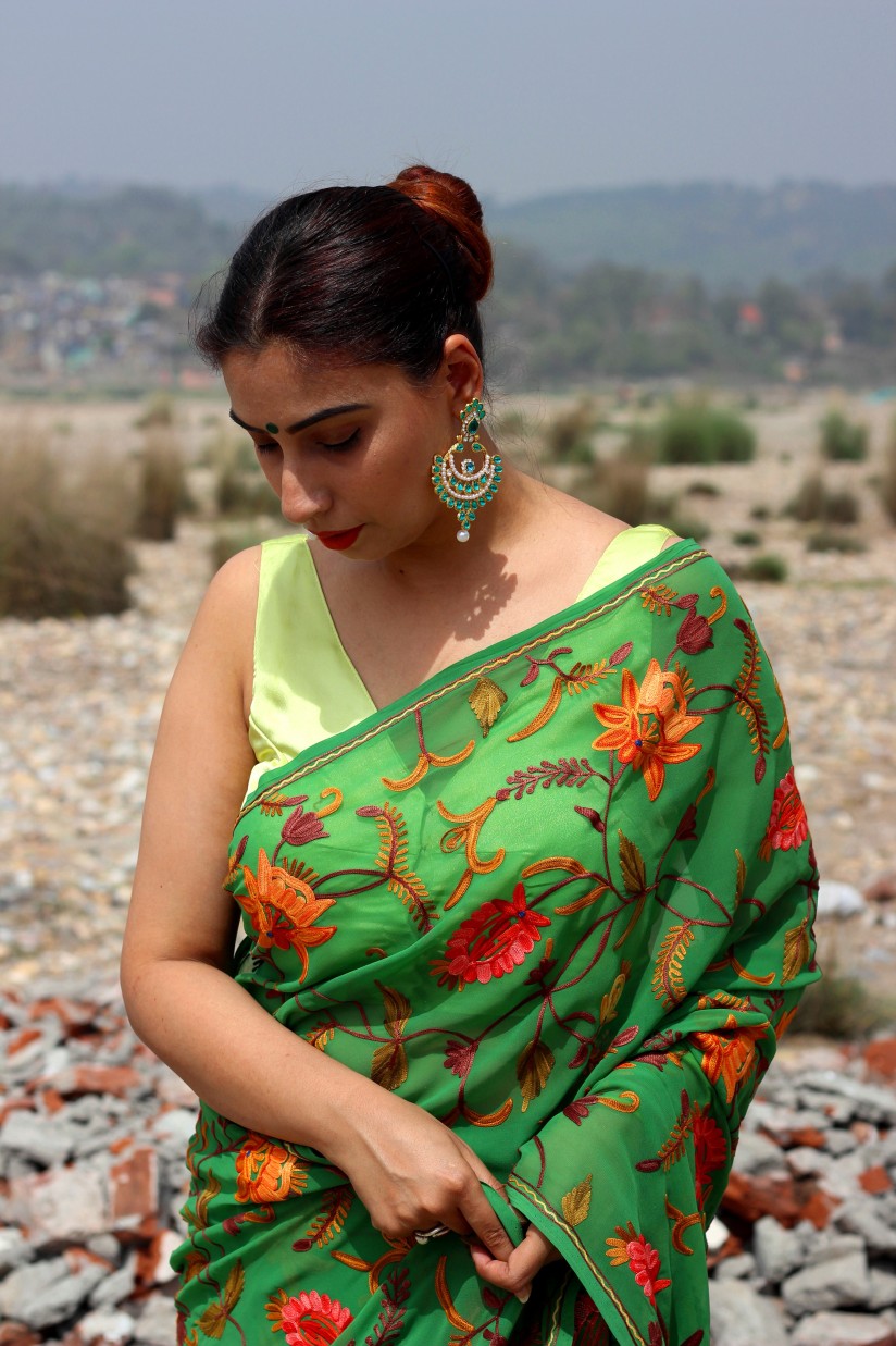 Readymade designer saree blouses online